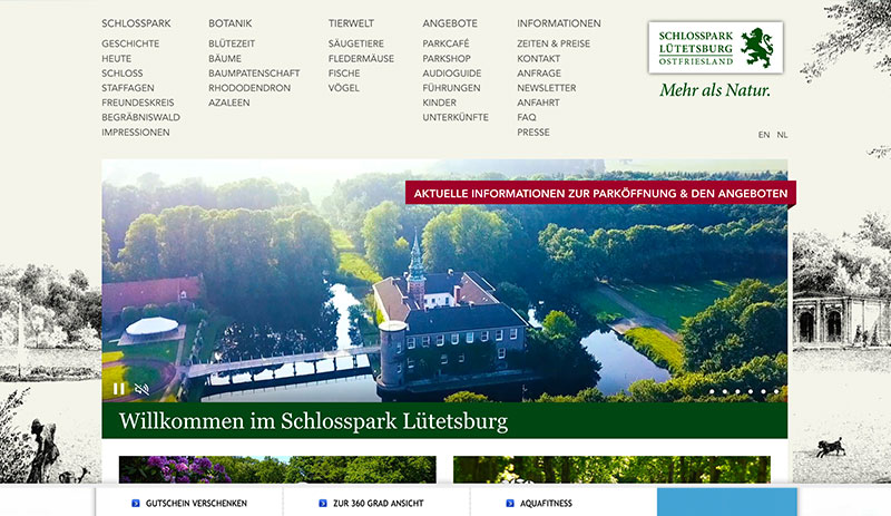 Schlosspark Lütetsburg